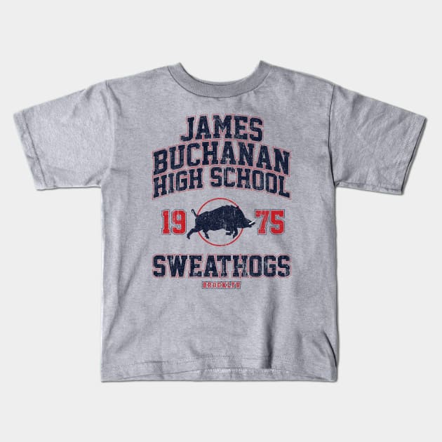 James Buchanan High Sweathogs (Variant) Kids T-Shirt by huckblade